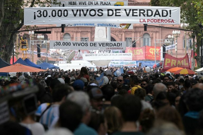 Marcha por el Día de la Memoria