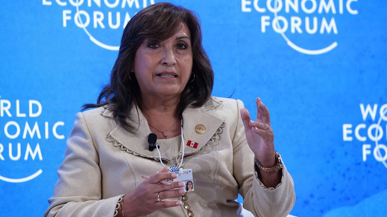 Dina Boluarte y Nayin Bukele
