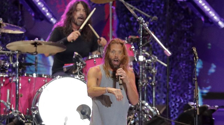 Dave Grohl y Taylor Hawkins