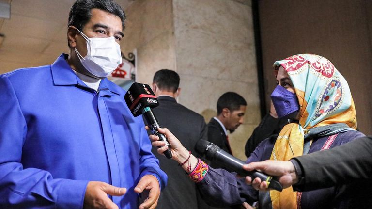 Nicolás Maduro en Irán 20220610