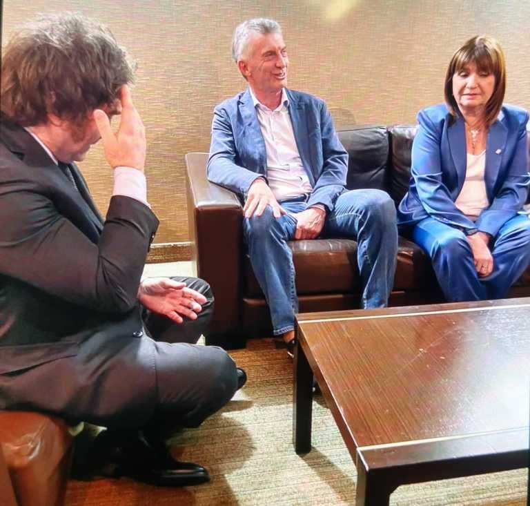 La reunión entre Milei, Macri y Bullrich