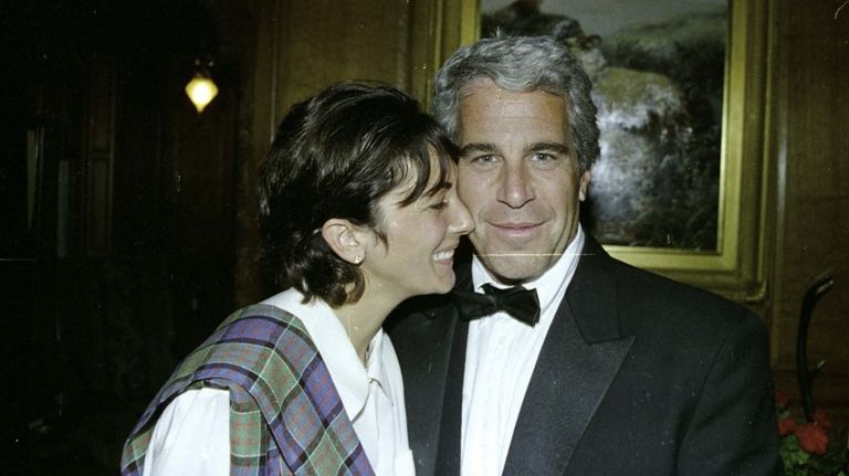 Ghislaine Maxwell y Jeffrey Epstein