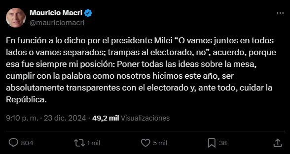 Mauricio Macri 20241223