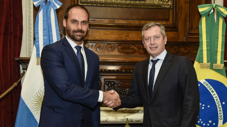 eduardo bolsonaro en argentina