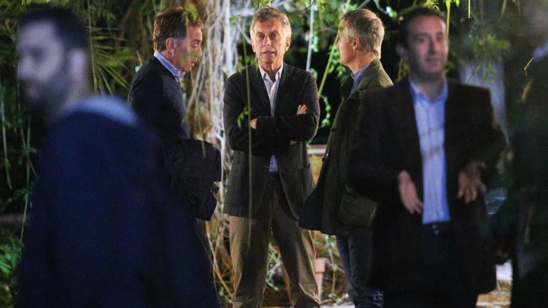 Reunión que mantuvieron dirigentes del PRO 20230508