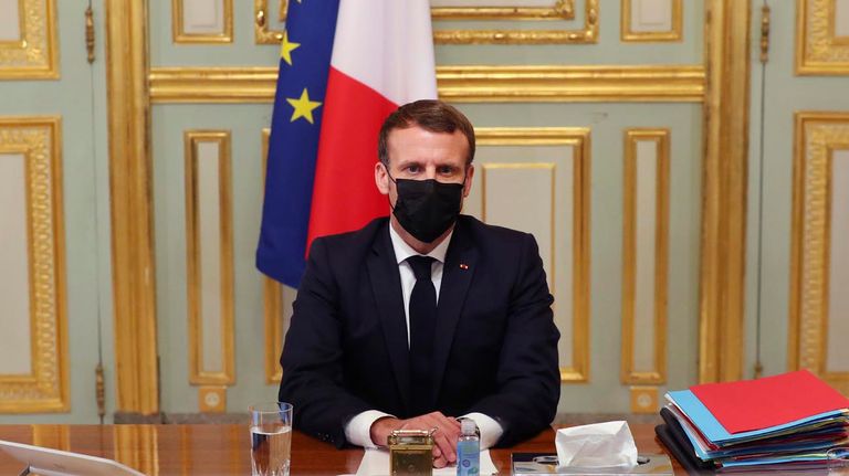 Emmanuel Macron 20201030