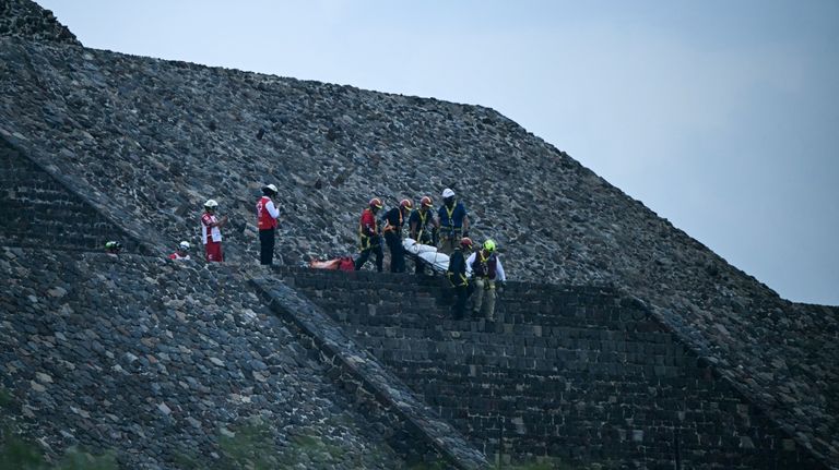 Tiroteo en las ruinas de Teotihuacán