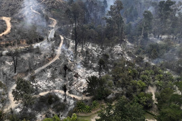 incendios chile