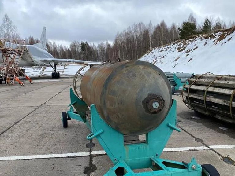 La bomba de Rusia FAB-3000.