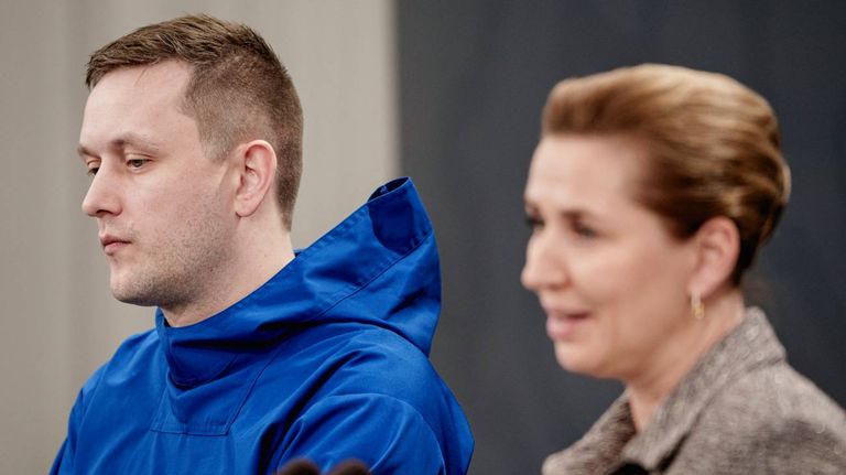 Jens-Frederik Nielsen y Mette Frederiksen