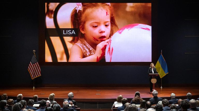 Olena Zelenska, en su discurso ante el congreso de Estados Unidos 20220720
