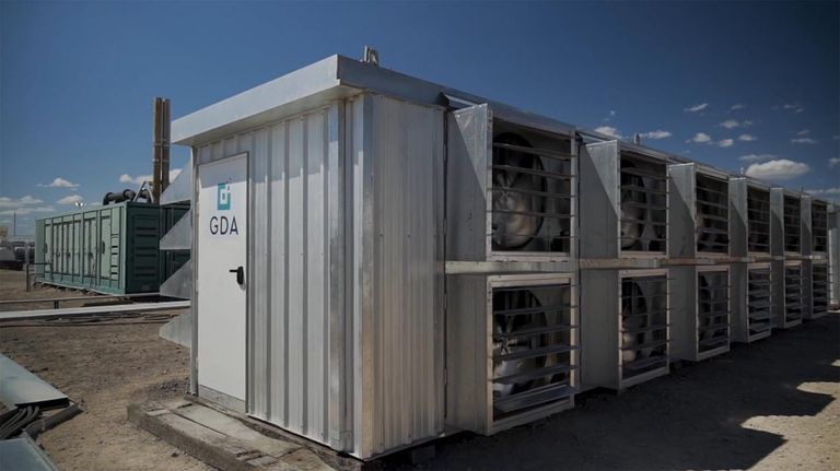 YPF instaló una generadora eléctrica y minará Bitcoin con gas de Vaca Muerta.