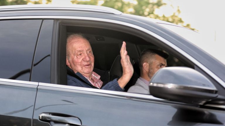 El rey Juan Carlos I de España