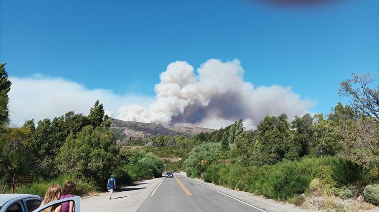 Incendios en Parque Los Alerces