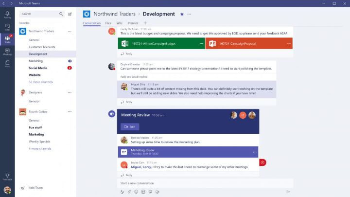 Teams, app de trabajo colaborativo 