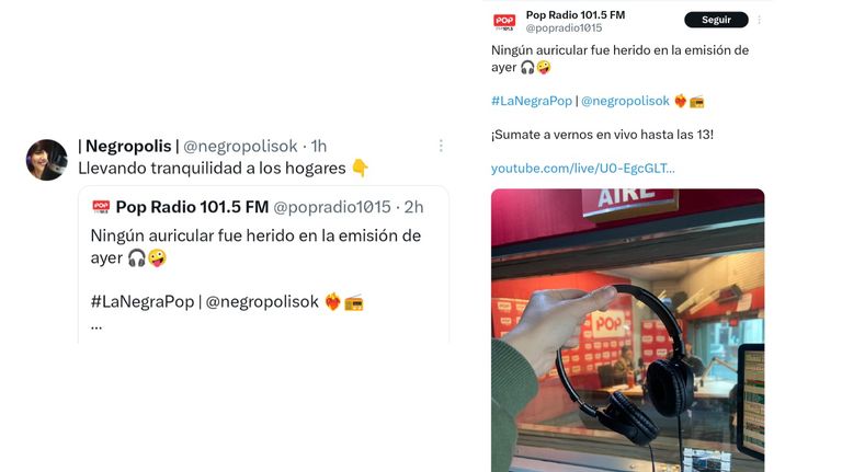 Reacciones al estallido de furia de la Negra Vernaci