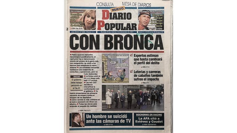 tapas de diarios de los dias 4 y 5 diciembre de 2001 20211203