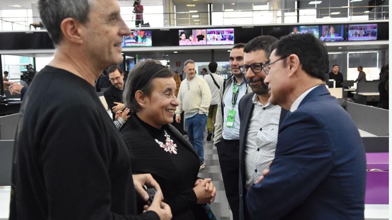 Celebración del día del periodista
