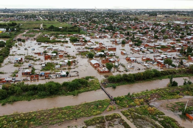 Inundaciones en Bahía Blanca