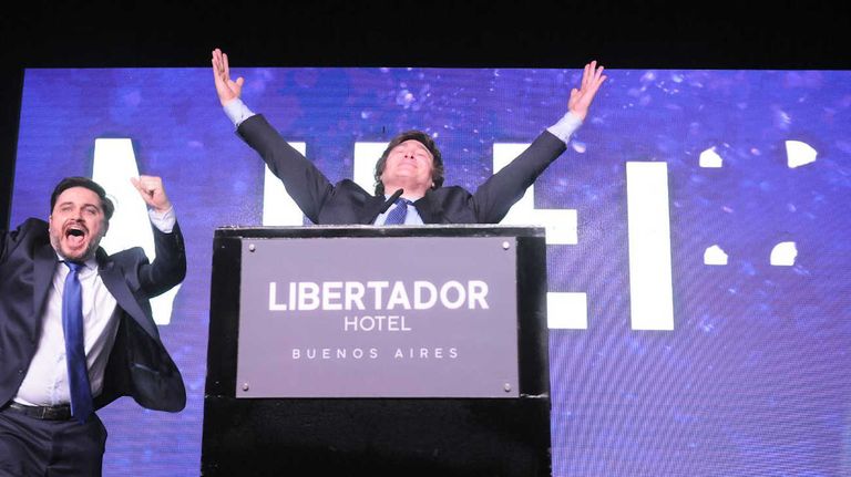 bunker de Milei 20230813