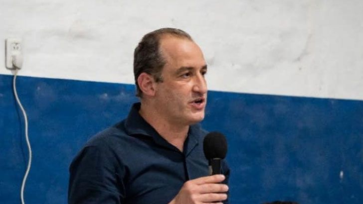 Marco Ferace, intendente la localidad de Santiago Temple.