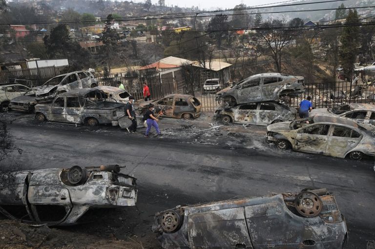 incendios chile