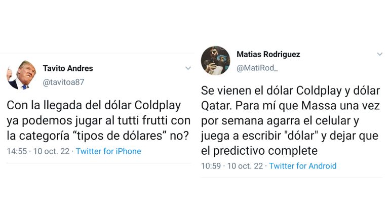 Memes Dólar Coldplay