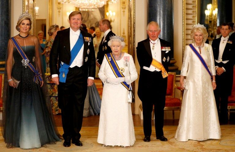 reina holanda en londres