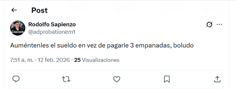 Tuit tres empanadas