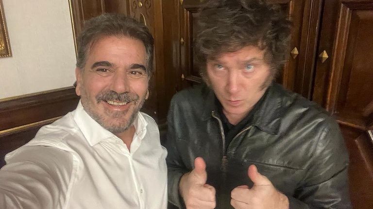 Cristian Ritondo se reunió con el presidente Javier Milei