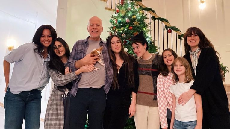 Demi Moore, Bruce Willis, Rumer