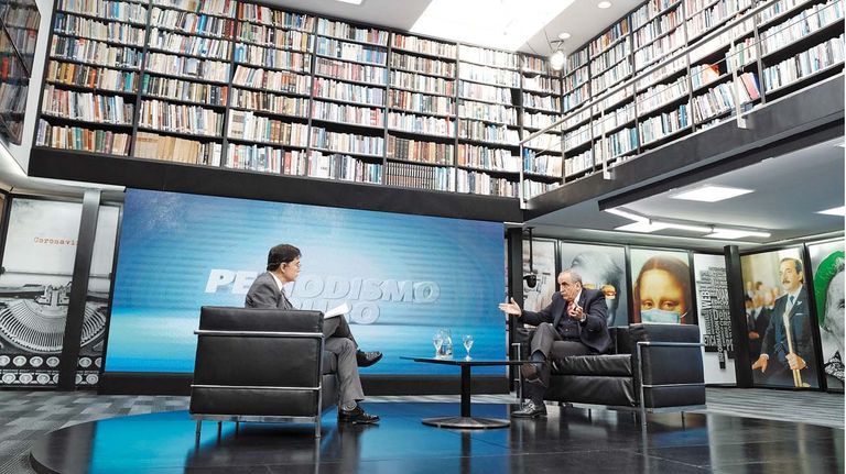 Guillermo Moreno, en la entrevista con Jorge Fontevecchia.