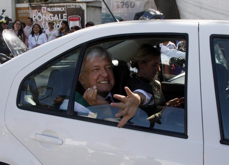 Andrés Manuel López Obrador juró como sucesor de Enrique Peña Nieto.