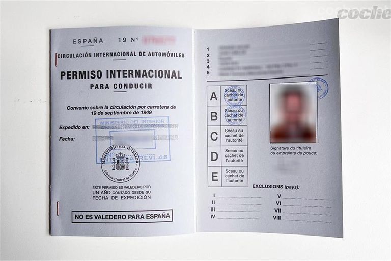 Carnet Internacional de conducir