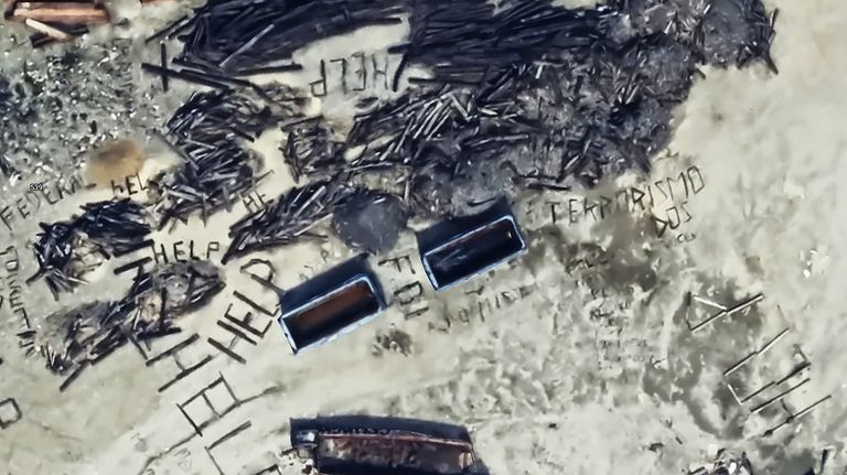 Misteriosos mensajes de ayuda