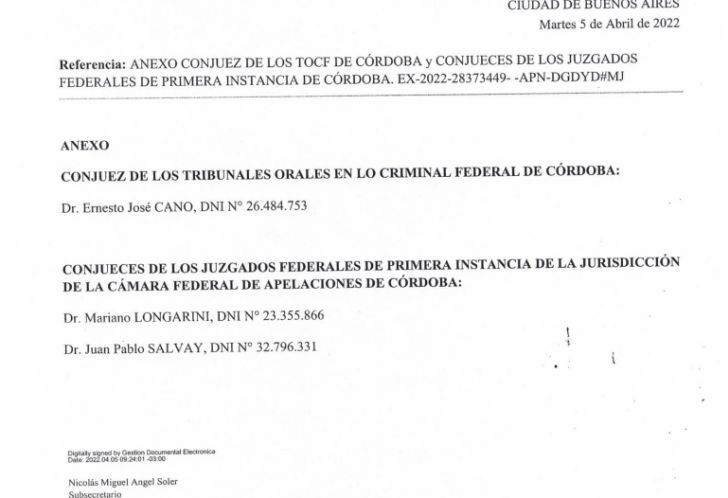 Salvay postulación