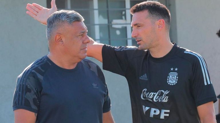 Chiqui Tapia Lionel Scaloni