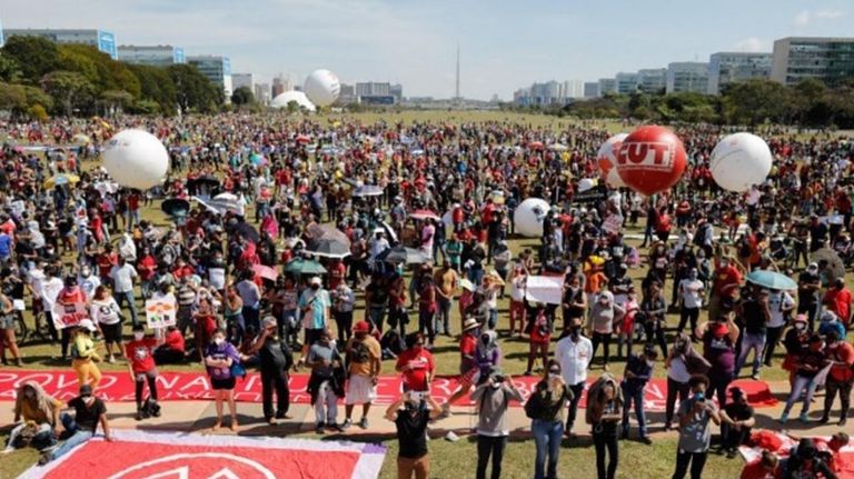 protestas contra bolsonaro