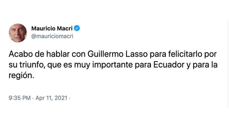 20210412 tuit macri triunfo lasso ecuador