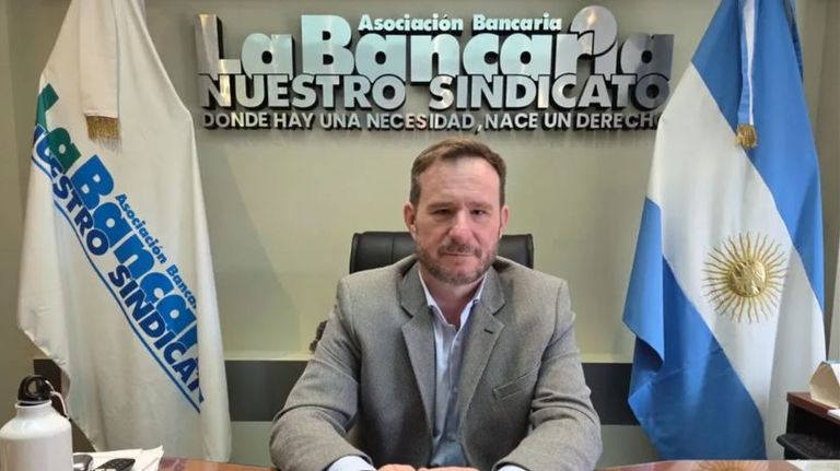 Ezequiel Morcillo, secretario general de La Bancaria