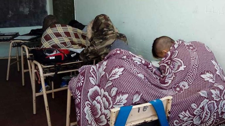 Frío en la escuela 33 30052019