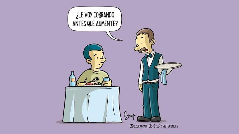 Mensajes y memes por el Dólar Blue