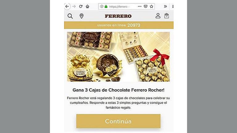 Marcas que se utilizan para ciberestafas. 20201006