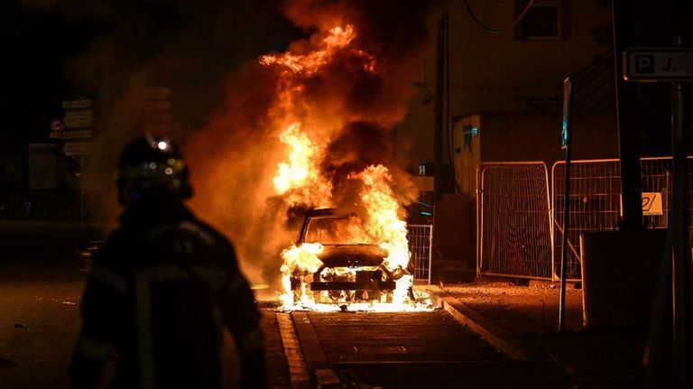 Disturbios en Francia