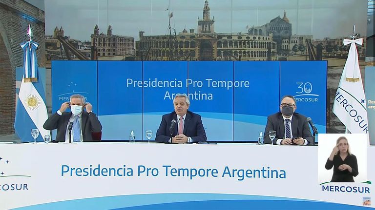 Alberto Fernández Mercosur 20210708