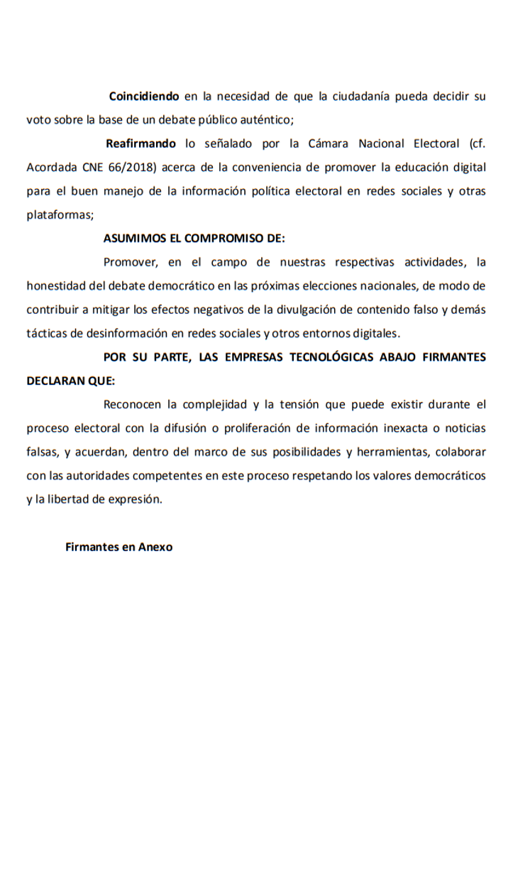 Compromiso Ético Digital medios gobierno elecciones