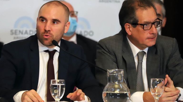 Martín Guzmán en el Senado 20220314