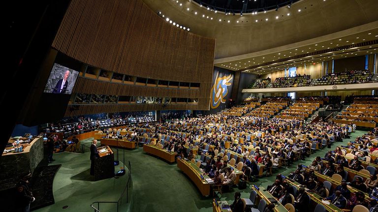 Joe Biden, en la Asamblea General de la ONU 20220921
