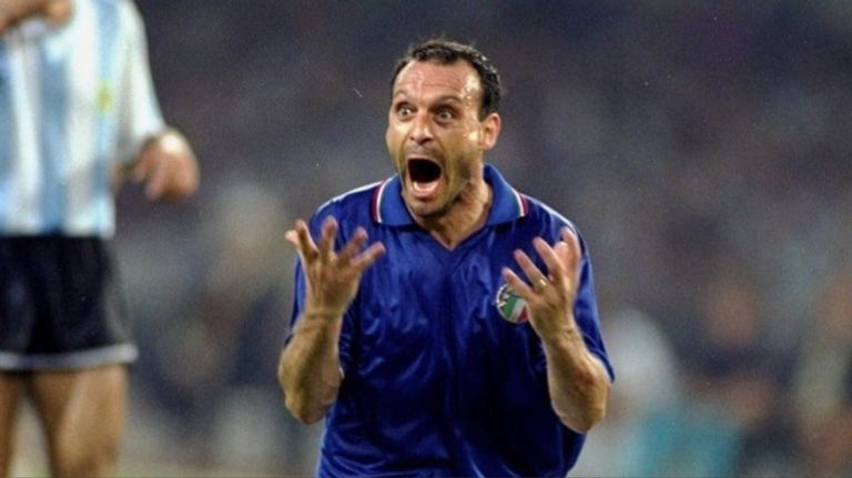 Totò Schillaci en Italia 90