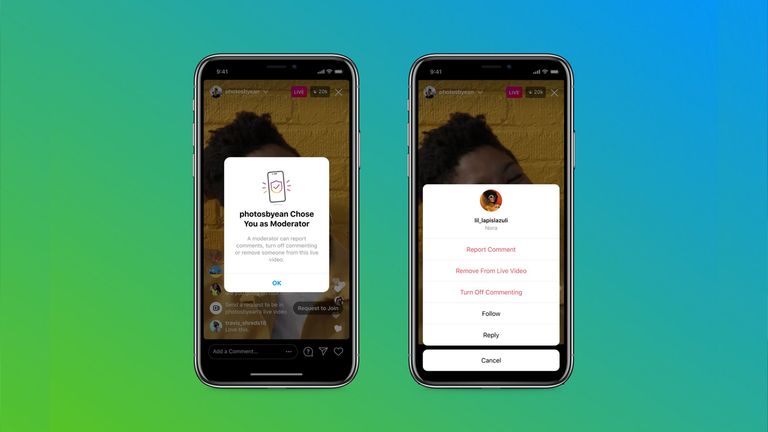 Instagram permitirá añadir moderadores a las emisiones en directo
